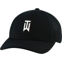 ナイキ メンズ 帽子 アクセサリー Nike Men 039 s 2022 Tiger Woods Legacy91 Golf Hat Black/White