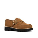 ドナルドプリネール レディース スリッポン・ローファー シューズ Elody Monk Strap Loafer Saddle Brown