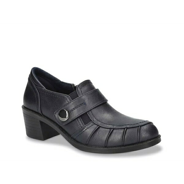 イージーストリート レディース ブーツ シューズ Ballad Bootie Navy