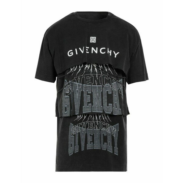 【送料無料】 ジバンシー メンズ Tシャツ トップス T-shirts Steel grey