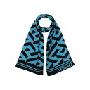 ヴェルサーチ マフラー 【送料無料】 ヴェルサーチ メンズ マフラー・ストール・スカーフ アクセサリー Scarves Azure