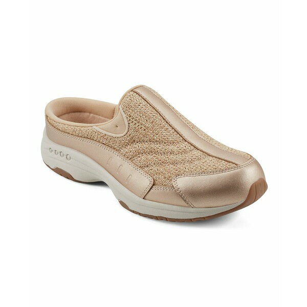 イージースピリット レディース スリッポン・ローファー シューズ Women's Travel Time Slip-On Walking Mules Bronze/Natural