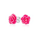 ブリング レディース ピアス&イヤリング アクセサリー Romantic Delicate Pink Blue Yellow Green Black Purpl...