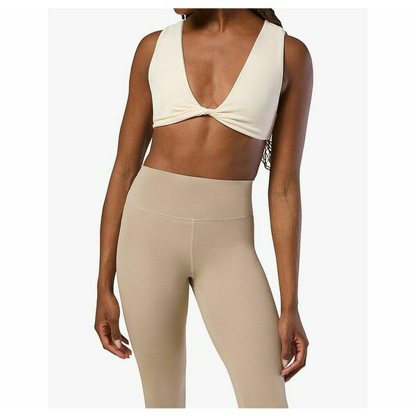 ウィ ウォー ワット レディース カットソー トップス Women's Twist Front Bra Top Off-white