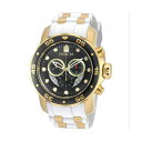 インビクタ メンズ 腕時計 アクセサリー Men's 20289 Pro Diver Quartz Chronograph Black Dial Watch Black(2)