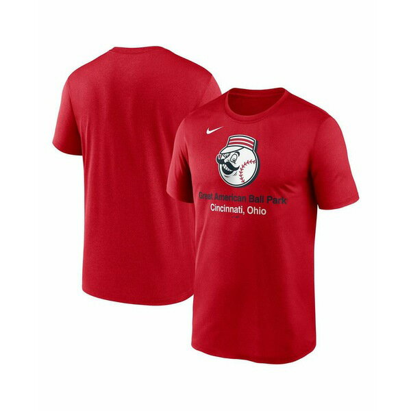 ナイキ メンズ シャツ トップス Men's Red Cincinnati Reds Stadium Legend Performance T-Shirt Red