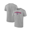 ファナティクス メンズ シャツ トップス Men's Steel FC Dallas Heart Soul T-Shirt Steel(4)