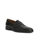ブルーノマグリ メンズ スリッポン・ローファー シューズ Men's Maioco Penny Leather Loafer Black