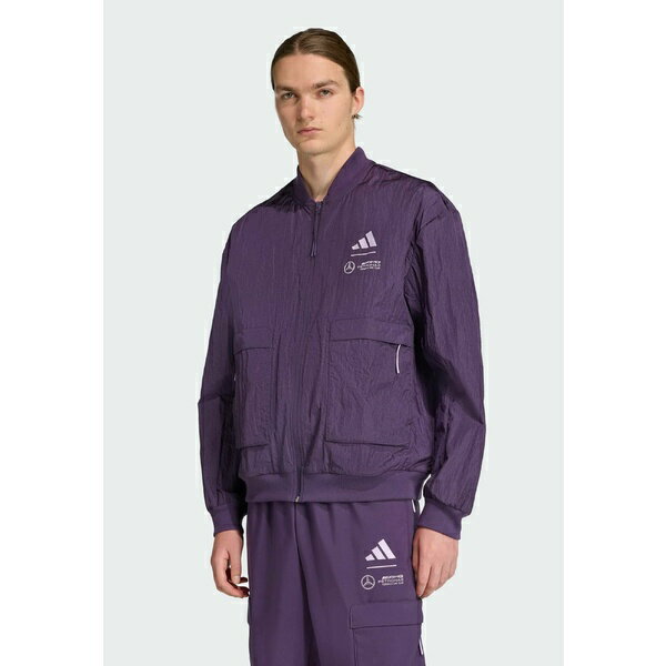 アディダス メンズ カジュアルパンツ ボトムス AMG PETRONAS FORMULA ONE TEAM - Training jacket - au..