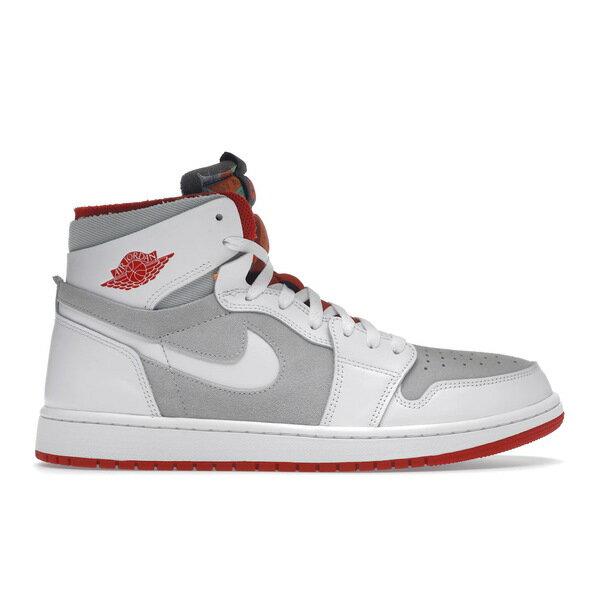Jordan ジョーダン メンズ スニーカー 【Jordan 1 High Zoom Air CMFT Hare】 サイズ US_11.5(29.5cm) White/Grey/Red-Orange