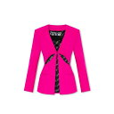 ベルサーチ レディース ニット&セーター アウター Blazer With Cut-outs rose-pink