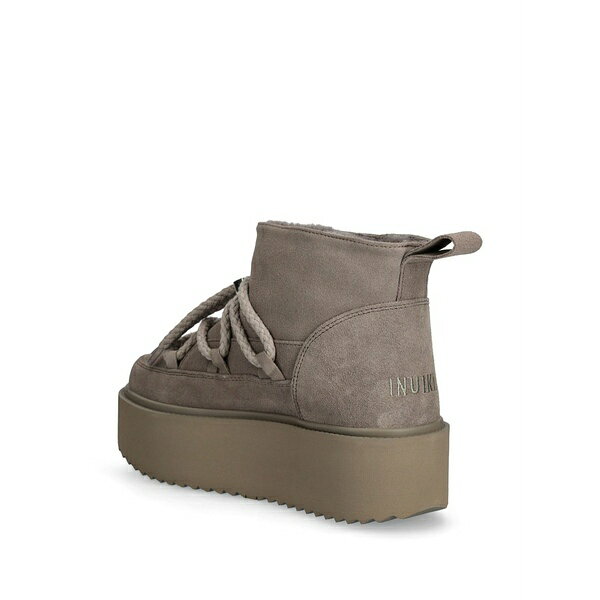 イヌイキー レディース ブーツ シューズ Suede boots Grey