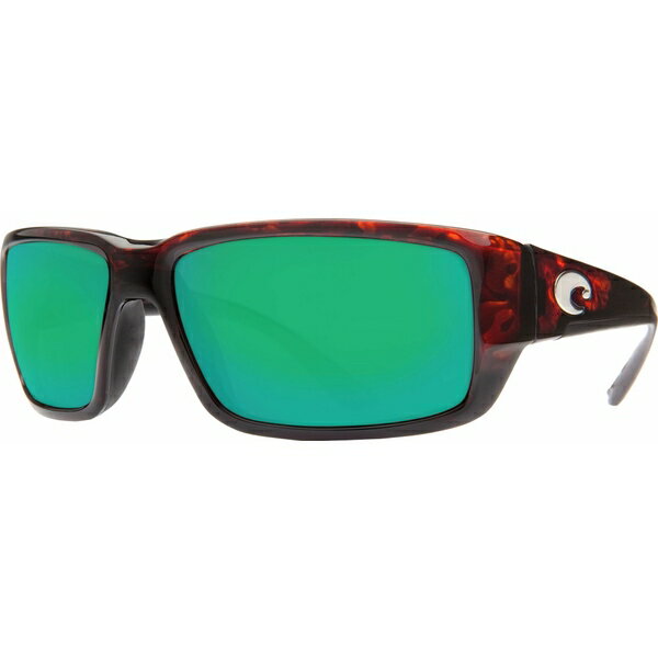 コスタデルマール メンズ サングラス・アイウェア アクセサリー Costa Del Mar Fantail 580P Polarized Sunglasses Tortoise/Green Mirror