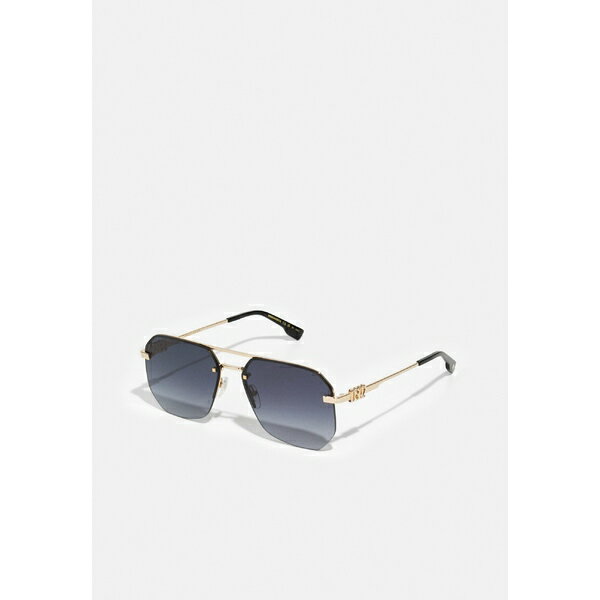 ディースクエアード メンズ サングラス・アイウェア アクセサリー UNISEX - Sunglasses - gold/black_
