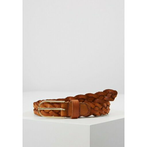 ヴァネッティ レディース ベルト アクセサリー Braided belt - cognac ヴァネッティ レディース ベルト アクセサリー Braided belt - cognac