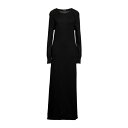 ANN DEMEULEMEESTER アン ドゥムルメステール ワンピース トップス レディース Long dresses Black