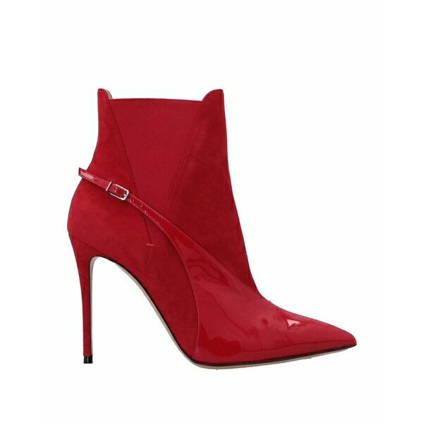 【送料無料】 カサディ レディース ブーツ シューズ Ankle boots Red