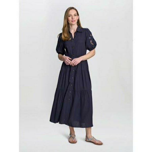 ジーナバッコーニ レディース ワンピース トップス Carey Puff Sleeve Dress