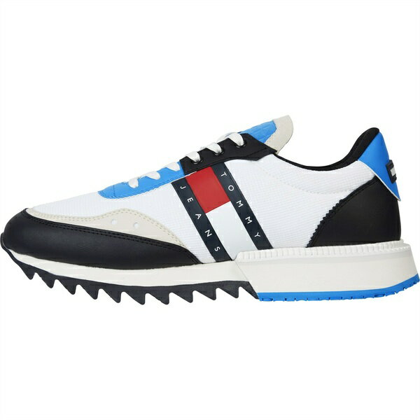 【送料無料】 トミーヒルフィガー メンズ ランニング スポーツ TOMMY JEANS MENS TRACK CLEAT Mes Blue 34H