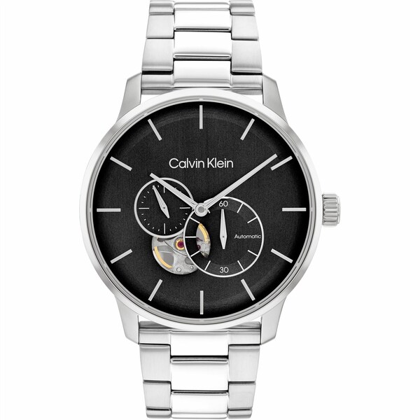 楽天asty【送料無料】 カルバンクライン レディース 腕時計 アクセサリー Gents Calvin Klein Bracelet Watch Black