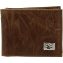 G[OEBO Y z ANZT[ Clemson Tigers Leather Billfold with Concho Brown