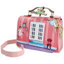 EWtC Y z ANZT[ Peter Pan Loungefly 70th Anniversary You Can Fly Crossbody Purse Pink