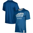 プロスフィア メンズ Tシャツ トップス Assumption Greyhounds ProSphere Business Logo TShirt Blue