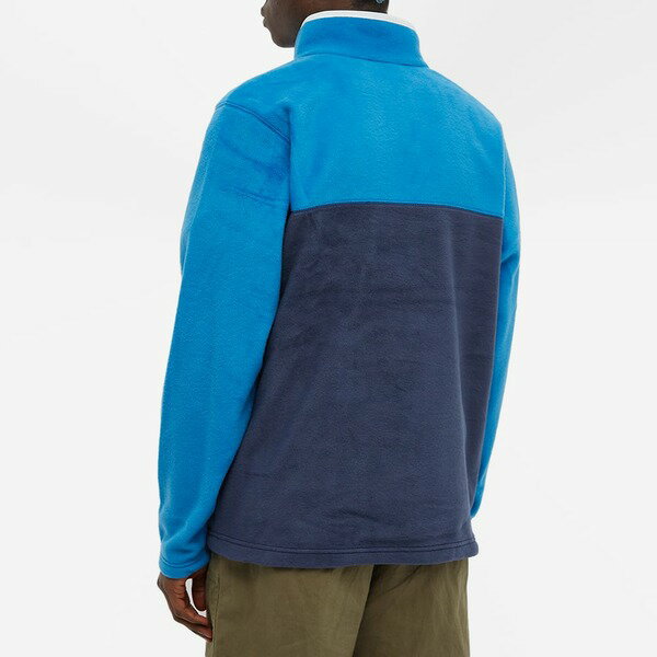 コロンビア メンズ パーカー・スウェットシャツ アウター Columbia Steens Mountain Half Snap Fleece Blue