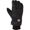 カーハート レディース 手袋 アクセサリー Women's Quilts Insulated Breathable Glove with Waterproof Wicking Insert Black