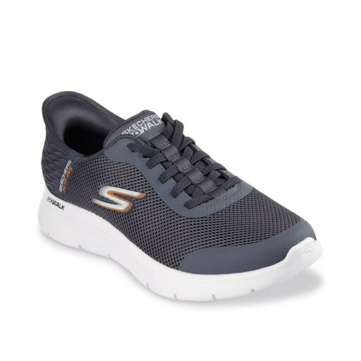スケッチャーズ メンズ スニーカー シューズ Hands Free Slip-Ins Go Walk Flex Hands Up Slip-On Sneaker - Men's Grey スケッチャーズ メンズ スニーカー シューズ Hands Free Slip-Ins Go Walk Flex Hands Up Slip-On Sneaker - Men's Grey