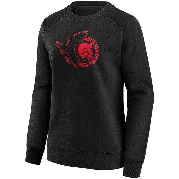 ファナティクス レディース パーカー・スウェットシャツ アウター Ottawa Senators Mono Logo Graphic Crew Sweatshirt