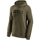 ファナティクス レディース パーカー・スウェットシャツ アウター Seattle Seahawks Fashion Preferred Logo Hoodie|詳細画像