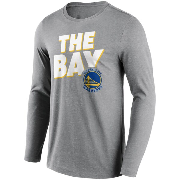 ファナティクス メンズ Tシャツ トップス Golden State Warriors Iconic Hometown Graphic Long Sleeve TShirt