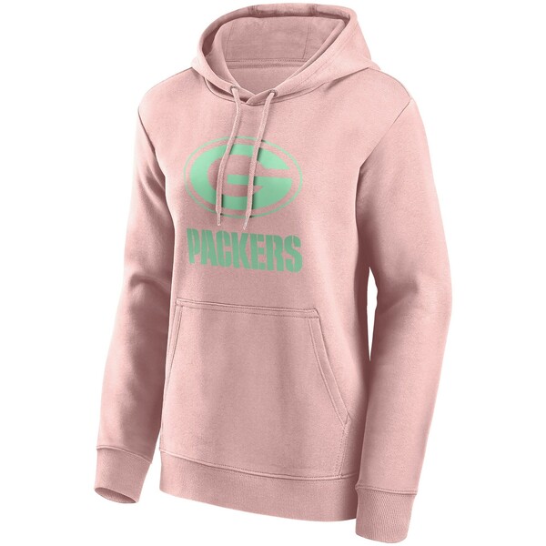 ファナティクス レディース パーカー・スウェットシャツ アウター Green Bay Packers Fashion Colour Logo Hoodie