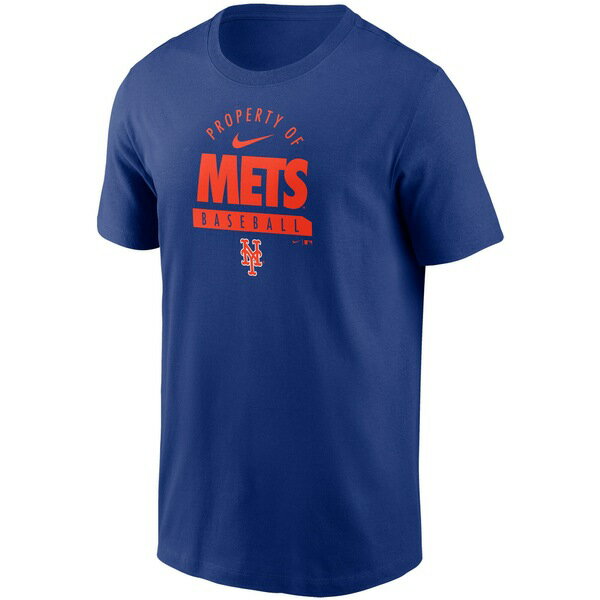 ナイキ メンズ Tシャツ トップス Men's Nike Royal New York Mets Primetime Property Of Practice T
