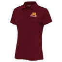 アンティグア レディース ポロシャツ トップス Minnesota Golden Gophers Antigua Women's Baseball Logo Legacy Pique Polo Maroon