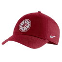 ナイキ メンズ 帽子 アクセサリー Oklahoma Sooners Nike Unisex Heritage86 Logo Performance Adjustable Hat Crimson