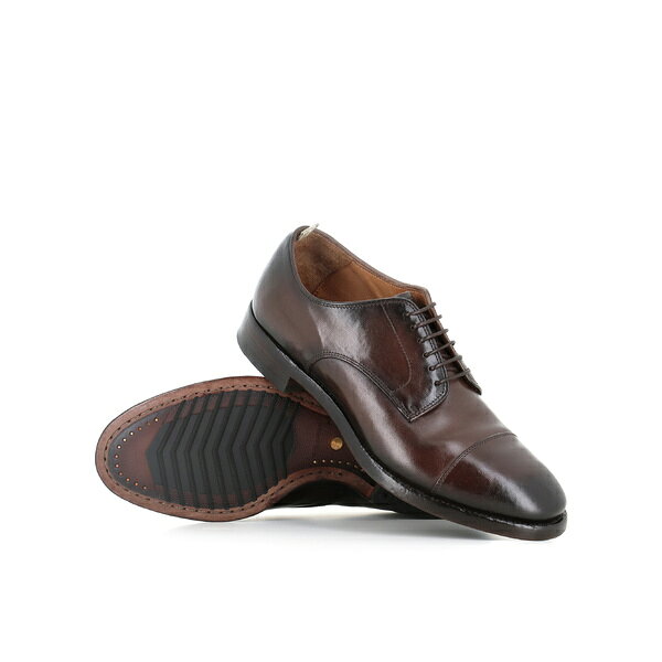 オフィチーネ クリエイティブ メンズ ドレスシューズ シューズ Derby Providence/004 Ebony