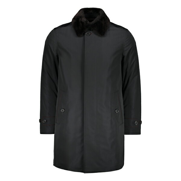 ゼニア メンズ ジャケット&ブルゾン アウター Padded Techno Fabric Coat blue