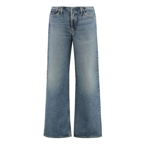 アゴルド レディース デニムパンツ ボトムス Lex Wide-leg Jeans Denim