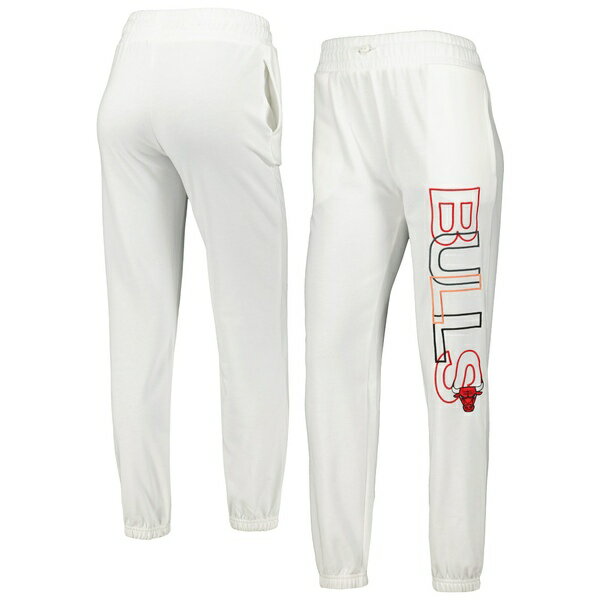コンセプトスポーツ レディース カジュアルパンツ ボトムス Chicago Bulls Concepts Sport Women s Sunray Pants White