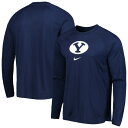 ナイキ メンズ Tシャツ トップス BYU Cougars Nike Sp