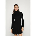 イーブン アンド オド レディース ワンピース トップス Jumper dress - black