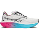 Saucony サッカニー レディース スニーカー 【Saucony Ride 18 Keith Haring Love (Women's)】 サイズ US_W_10 White/Aqua/Pink(4)
