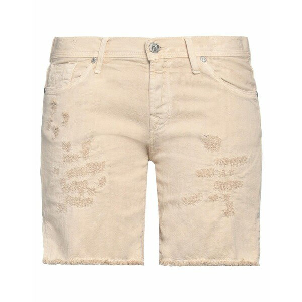 【送料無料】 ヤコブ コーエン レディース デニムパンツ ボトムス Denim shorts Beige(4)
