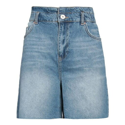 【送料無料】 フラコミーナ レディース デニムパンツ ボトムス Denim shorts Blue 【送料無料】 フラコミーナ レディース デニムパンツ ボトムス Denim shorts Blue