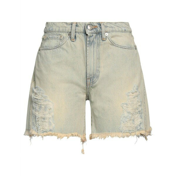 【送料無料】 ヴィコロ レディース デニムパンツ ボトムス Denim shorts Blue