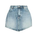 【送料無料】 アイコン デニム レディース スカート ボトムス Denim skirts Blue