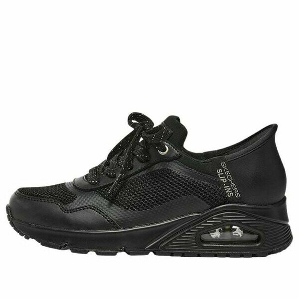 Skechers スケッチャーズ レディース スニーカー Black 【(WMNS) Skechers Uno Slip-In Air 'Pure Black' 177111-BBK】 サイズ US_8(25.0cm)(4)