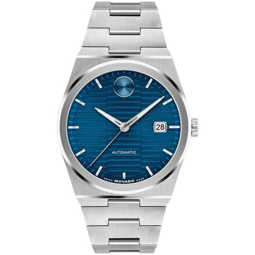 モバド メンズ 腕時計 アクセサリー Men's Bold Quest Swiss Automatic Stainless-Steel Watch, 39mm Silver-Tone モバド メンズ 腕時計 アクセサリー Men's Bold Quest Swiss Automatic Stainless-Steel Watch, 39mm Silver-Tone